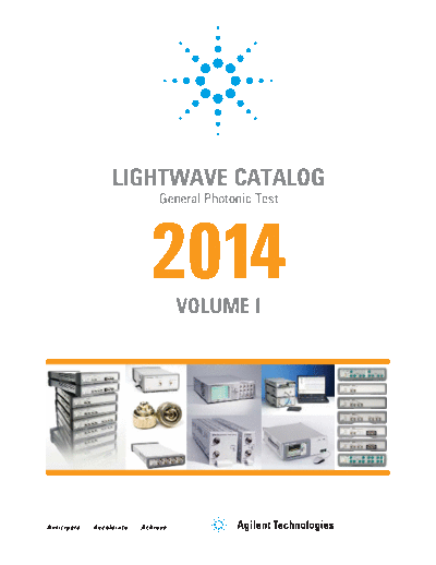 Agilent Lightwave Catalog  General Photonic Test 2014 Volume 1 - Catalog 5989-6753EN c20140324 [40]  Agilent Lightwave Catalog_ General Photonic Test 2014 Volume 1 - Catalog 5989-6753EN c20140324 [40].pdf