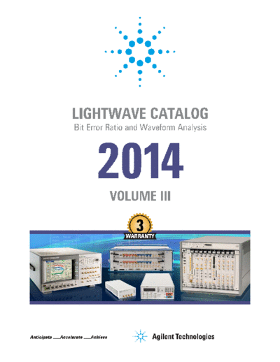 Agilent Lightwave Catalog  Bit Error Ratio and Waveform Analysis 2014 Volume 3 - Catalog 5991-1802EN c201403  Agilent Lightwave Catalog_ Bit Error Ratio and Waveform Analysis 2014 Volume 3 - Catalog 5991-1802EN c20140324 [40].pdf