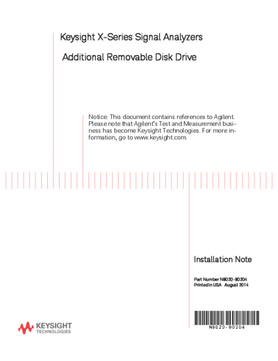 Agilent N9020-90204 X-Series Signal Analyzers Additional Removable Disk Drive User 2527s Guide [14]  Agilent N9020-90204 X-Series Signal Analyzers Additional Removable Disk Drive User_2527s Guide [14].pdf