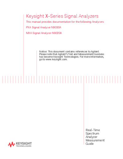 Agilent N9030-90060 X-Series Real-time Spectrum Analyzer Measurement Guide [55]  Agilent N9030-90060 X-Series Real-time Spectrum Analyzer Measurement Guide [55].pdf