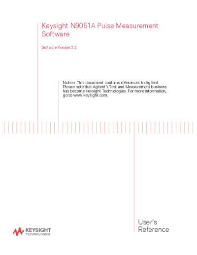Agilent N9051-90002 N9051A Pulse Measurement Software User 2527s Reference [76]  Agilent N9051-90002 N9051A Pulse Measurement Software User_2527s Reference [76].pdf