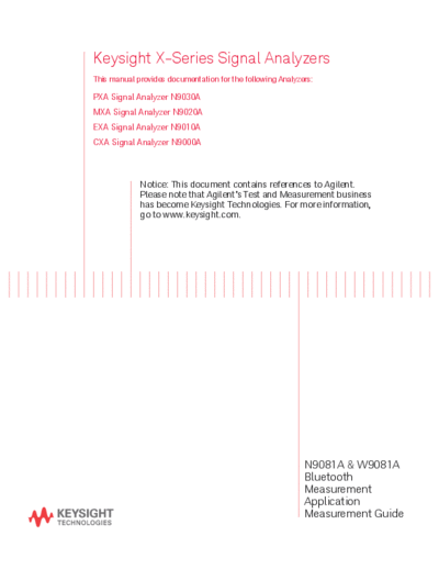 Agilent N9081-90002 N9081A & W9081A Bluetooth Measurement Application Measurement Guide [81]  Agilent N9081-90002 N9081A & W9081A Bluetooth Measurement Application Measurement Guide [81].pdf