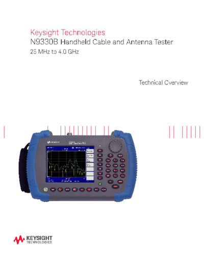 Agilent N9330B Handheld Cable and Antenna Tester - Technical Overview 5989-8567EN c20141010 [15]  Agilent N9330B Handheld Cable and Antenna Tester - Technical Overview 5989-8567EN c20141010 [15].pdf