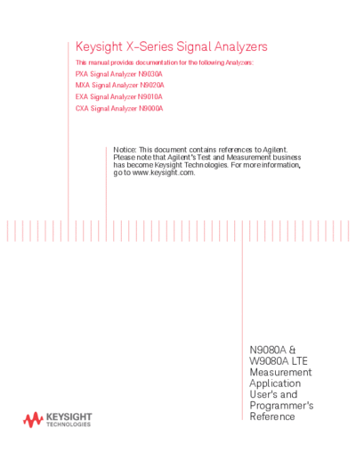 Agilent N9080-90005 N9080A LTE User 2527s and Programmer 2527s Reference [2944]  Agilent N9080-90005 N9080A LTE User_2527s and Programmer_2527s Reference [2944].pdf