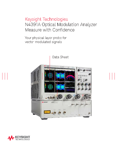 Agilent N4391A Optical Modulation Analyzer Data Sheet 5990-3509EN c20140723 [28]  Agilent N4391A Optical Modulation Analyzer Data Sheet 5990-3509EN c20140723 [28].pdf