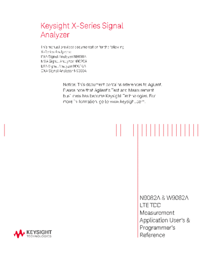 Agilent N9082-90001 N9082A & W9082A LTE TDD User 2527s and Programmer 2527s Reference [2882]  Agilent N9082-90001 N9082A & W9082A LTE TDD User_2527s and Programmer_2527s Reference [2882].pdf