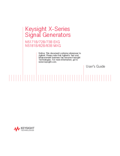 Agilent N5180-90056 X-Series Signal Generators User 2527s Guide [432]  Agilent N5180-90056 X-Series Signal Generators User_2527s Guide [432].pdf