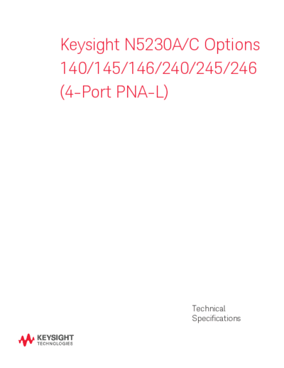 Agilent N5230-90020 Data Sheet 252C N5230C 4-port PNA-L -- Full version [41]  Agilent N5230-90020 Data Sheet_252C N5230C 4-port PNA-L -- Full version [41].pdf