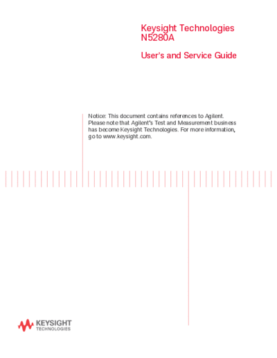 Agilent N5280-90001 N5280A User 2527s and Service Guide c20141031 [48]  Agilent N5280-90001 N5280A User_2527s and Service Guide c20141031 [48].pdf