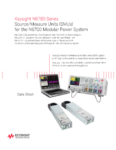 Agilent N6780 Series Source Measure Units (SMUs) for the N6700 Modular Power System Data Sheet 5990-5829EN c  Agilent N6780 Series Source Measure Units (SMUs) for the N6700 Modular Power System Data Sheet 5990-5829EN c20140728 [10].pdf