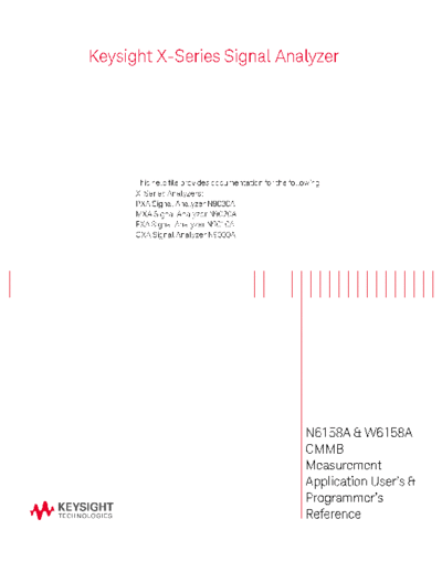 Agilent N6158-90001 N6158A & W6158A CMMB User 2527s and Programmer 2527s Reference [1984]  Agilent N6158-90001 N6158A & W6158A CMMB User_2527s and Programmer_2527s Reference [1984].pdf