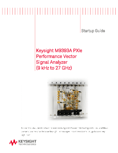 Agilent M9393 StartupGuide M9393A Startup Guide [60]  Agilent M9393_StartupGuide M9393A Startup Guide [60].pdf