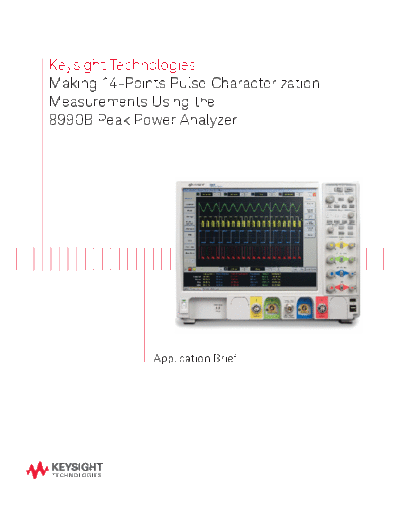 Agilent Making 14-Points Pulse Characterization Measurements Using the Keysight 8990B Peak Power Analyzer 59  Agilent Making 14-Points Pulse Characterization Measurements Using the Keysight 8990B Peak Power Analyzer 5991-2647EN c20141019 [7].pdf