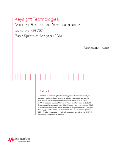 Agilent Making Reflection Measurements - Application Note 5991-2082EN c20140726 [9]  Agilent Making Reflection Measurements - Application Note 5991-2082EN c20140726 [9].pdf