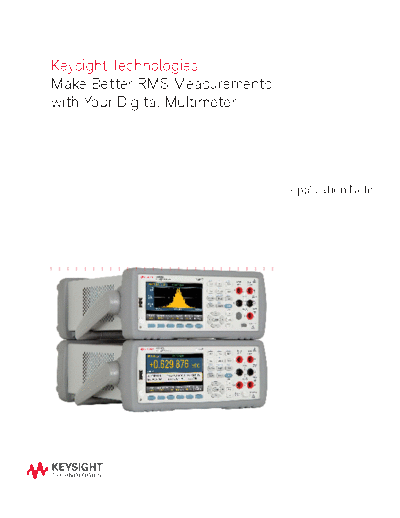 Agilent Make Better RMS Measurements with Your DMM - Application Note 5988-6916EN c20140723 [9]  Agilent Make Better RMS Measurements with Your DMM - Application Note 5988-6916EN c20140723 [9].pdf