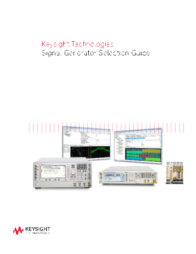 Agilent Signal Generator Selection Guide - Selection Guide 5990-9956EN c20140919 [17]  Agilent Signal Generator Selection Guide - Selection Guide 5990-9956EN c20140919 [17].pdf