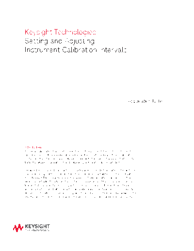 Agilent Setting and Adjusting Instrument Calibration Intervals - Application Note 5991-1220EN c20140725 [6]  Agilent Setting and Adjusting Instrument Calibration Intervals - Application Note 5991-1220EN c20140725 [6].pdf