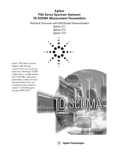 Agilent PSA Series Spectrum Analyzers TD-SCDMA Measurement Personalities - Technical Overview 5989-0056EN c2  Agilent PSA Series Spectrum Analyzers TD-SCDMA Measurement Personalities - Technical Overview 5989-0056EN c20131125 [22].pdf