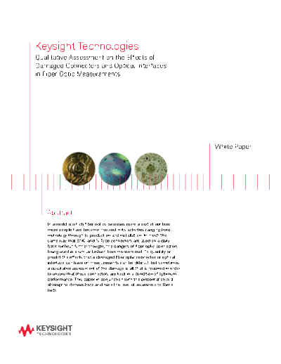 Agilent Photonics Connector Care  Effects of Damage Connectors and Interfaces in Fiber Optic Measurements 59  Agilent Photonics Connector Care_ Effects of Damage Connectors and Interfaces in Fiber Optic Measurements 5991-1271EN c20140529 [22].pdf