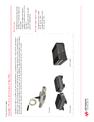Agilent RF & Microwave Amplifiers - Quick Fact Sheet 5990-4410EN c20140710 [2]  Agilent RF & Microwave Amplifiers - Quick Fact Sheet 5990-4410EN c20140710 [2].pdf