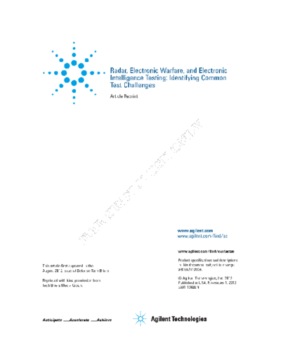 Agilent Radar 252C Electronic Warfare 252C and Electronic Intelligence Testing  Identifying Common Test Chal  Agilent Radar_252C Electronic Warfare_252C and Electronic Intelligence Testing_ Identifying Common Test Challenges 5991-1368EN [4].pdf