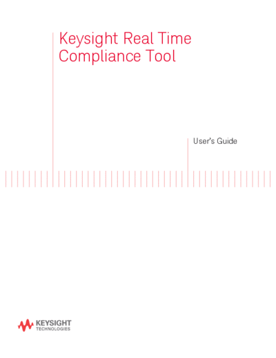 Agilent Real Time Compliance Tool B4622B Real Time Compliance Tool User Guide [42]  Agilent Real_Time_Compliance_Tool B4622B Real Time Compliance Tool User Guide [42].pdf