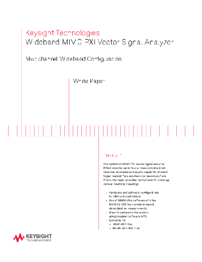 Agilent Wideband MIMO PXI Vector Signal Analyzer Multichannel Wideband Configuration White Paper 5991-0135EN  Agilent Wideband MIMO PXI Vector Signal Analyzer Multichannel Wideband Configuration White Paper 5991-0135EN c20140926 [45].pdf