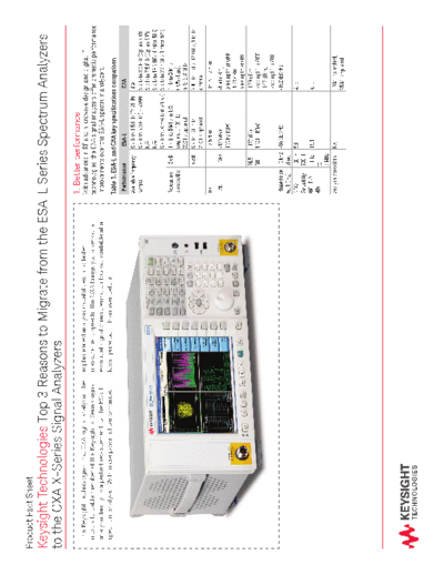 Agilent Top 3 Reasons to Migrate from ESA-L Series Spectrum Analyzers to the CXA X-Series Signal Analyzers 5  Agilent Top 3 Reasons to Migrate from ESA-L Series Spectrum Analyzers to the CXA X-Series Signal Analyzers 5990-5207EN c20140702 [2].pdf