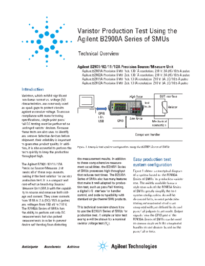 Agilent Varistor Production Test Using the Keysight B2911A 5990-7114EN c20130107 [5]  Agilent Varistor Production Test Using the Keysight B2911A 5990-7114EN c20130107 [5].pdf