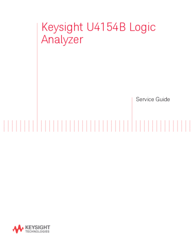 Agilent U4154-97006 U4154B Logic Analyzer Service Guide c20140929 [68]  Agilent U4154-97006 U4154B Logic Analyzer Service Guide c20140929 [68].pdf