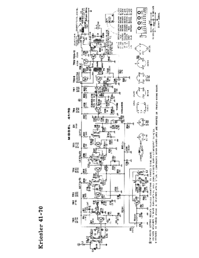 KRIESLER hfe   41-70 schematic  . Rare and Ancient Equipment KRIESLER Audio 41-70 hfe_kriesler_41-70_schematic.pdf