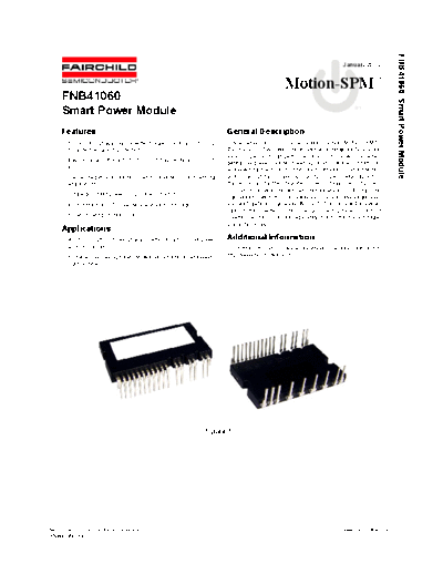 Fairchild Semiconductor fnb41060  . Electronic Components Datasheets Active components Transistors Fairchild Semiconductor fnb41060.pdf