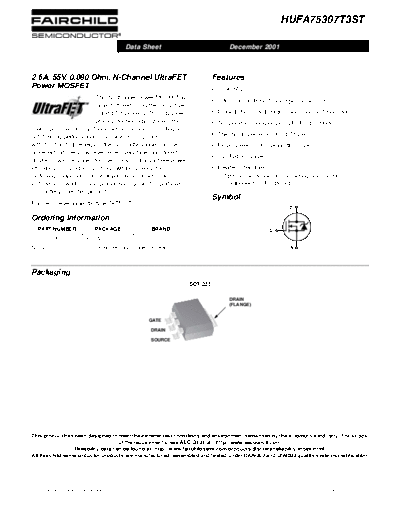 Fairchild Semiconductor hufa75307t3st  . Electronic Components Datasheets Active components Transistors Fairchild Semiconductor hufa75307t3st.pdf