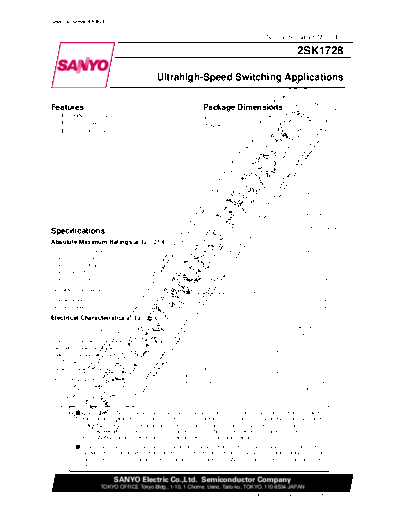 Sanyo 2sk1728  . Electronic Components Datasheets Active components Transistors Sanyo 2sk1728.pdf