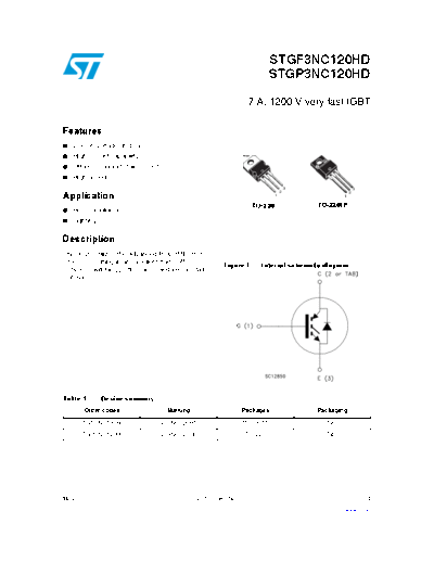 ST stgf3nc120hd stgp3nc120hd  . Electronic Components Datasheets Active components Transistors ST stgf3nc120hd_stgp3nc120hd.pdf