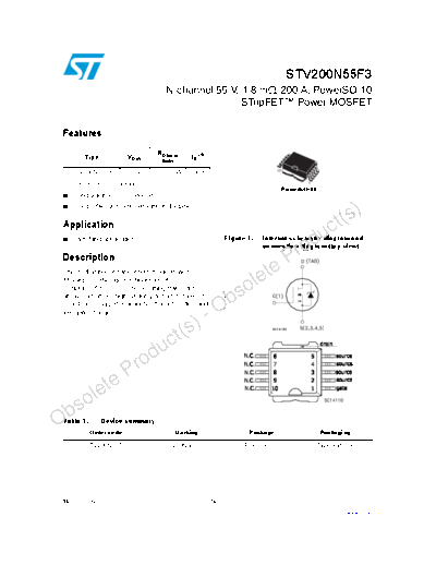ST stv200n55f3  . Electronic Components Datasheets Active components Transistors ST stv200n55f3.pdf