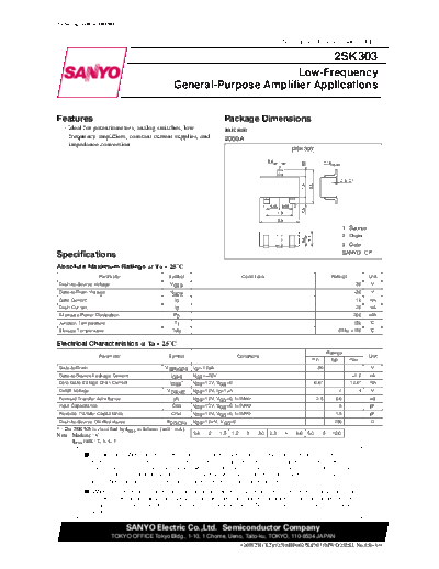 2 22sk303  . Electronic Components Datasheets Various datasheets 2 22sk303.pdf