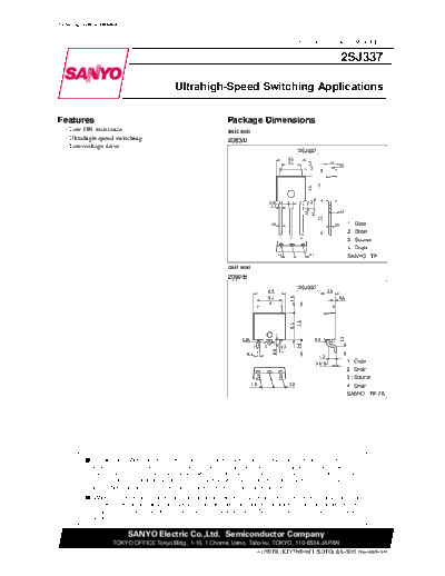 2 22sj337  . Electronic Components Datasheets Various datasheets 2 22sj337.pdf