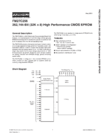 2 227c256  . Electronic Components Datasheets Various datasheets 2 227c256.pdf