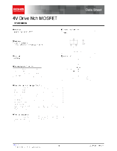 Rohm rsr030n06  . Electronic Components Datasheets Active components Transistors Rohm rsr030n06.pdf
