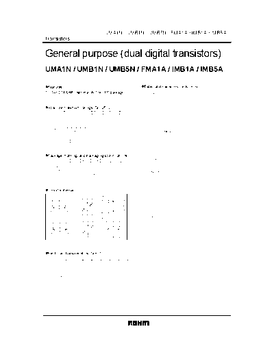 Rohm umb1n imb1a b1 sot363 sot23-6  . Electronic Components Datasheets Active components Transistors Rohm umb1n_imb1a_b1_sot363_sot23-6.pdf