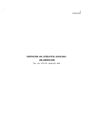 cdc Integration and Development Guidelines 8507  . Rare and Ancient Equipment cdc cyber cyber_180 NOS_VE integration Integration_and_Development_Guidelines_8507.pdf