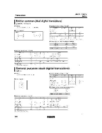 Rohm uma7n  . Electronic Components Datasheets Active components Transistors Rohm uma7n.pdf