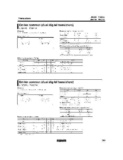 Rohm uma8n  . Electronic Components Datasheets Active components Transistors Rohm uma8n.pdf