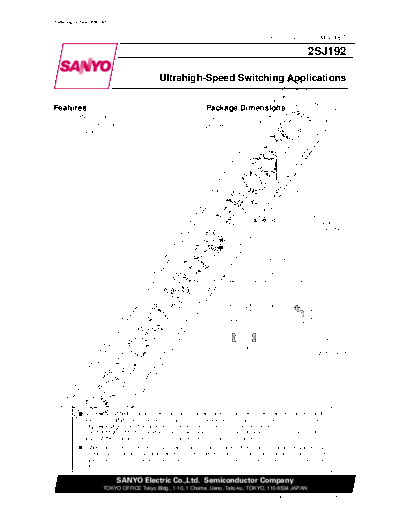 2 22sj192  . Electronic Components Datasheets Various datasheets 2 22sj192.pdf