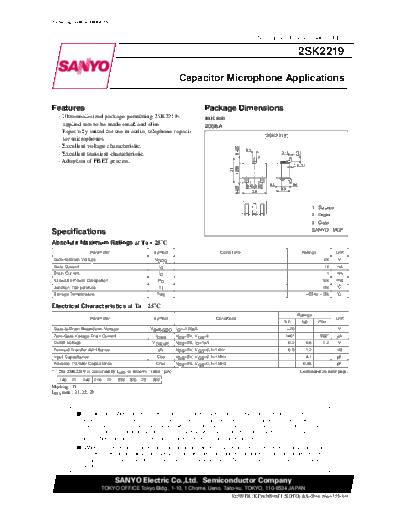 2 22sk2219  . Electronic Components Datasheets Various datasheets 2 22sk2219.pdf