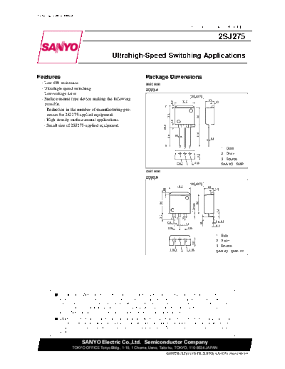 2 22sj275  . Electronic Components Datasheets Various datasheets 2 22sj275.pdf