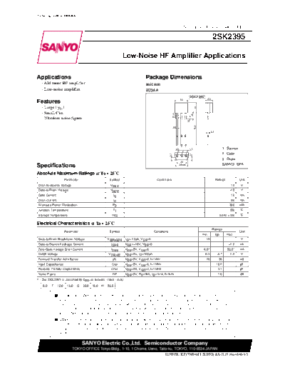 2 22sk2395  . Electronic Components Datasheets Various datasheets 2 22sk2395.pdf