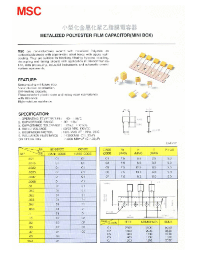 pdf msc  . Electronic Components Datasheets Passive components capacitors Tocon pdf msc.pdf