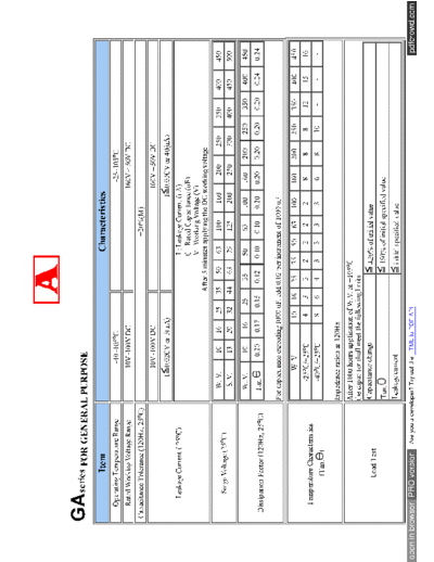 Ark GA  . Electronic Components Datasheets Passive components capacitors Datasheets A Ark GA.pdf